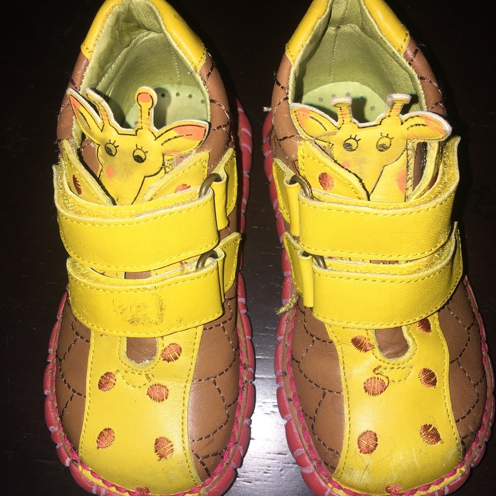 Garvalin boots boutique giraffe size 8 adorable